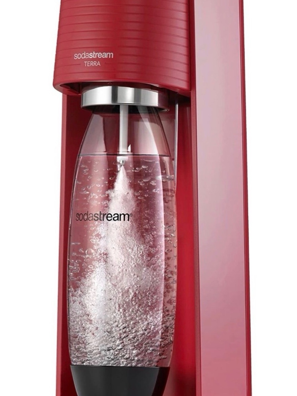 SodaStream Terra Home Carbonation Maker β Red